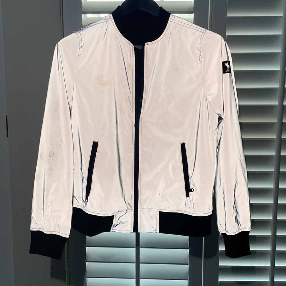 Abercrombie youth reflective coat -size 13/14